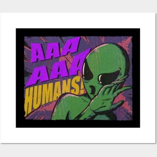 AAA HUMANS! Posters and Art